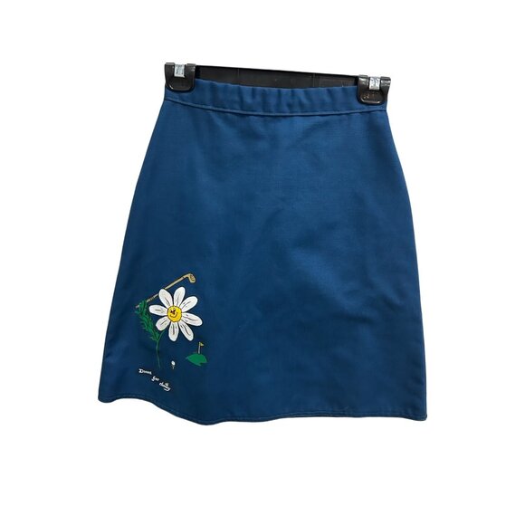 You Have Picked A Daisy Diane For Daisy A-Line Golf Skirt Blue White Sportswear - Picture 1 of 8
